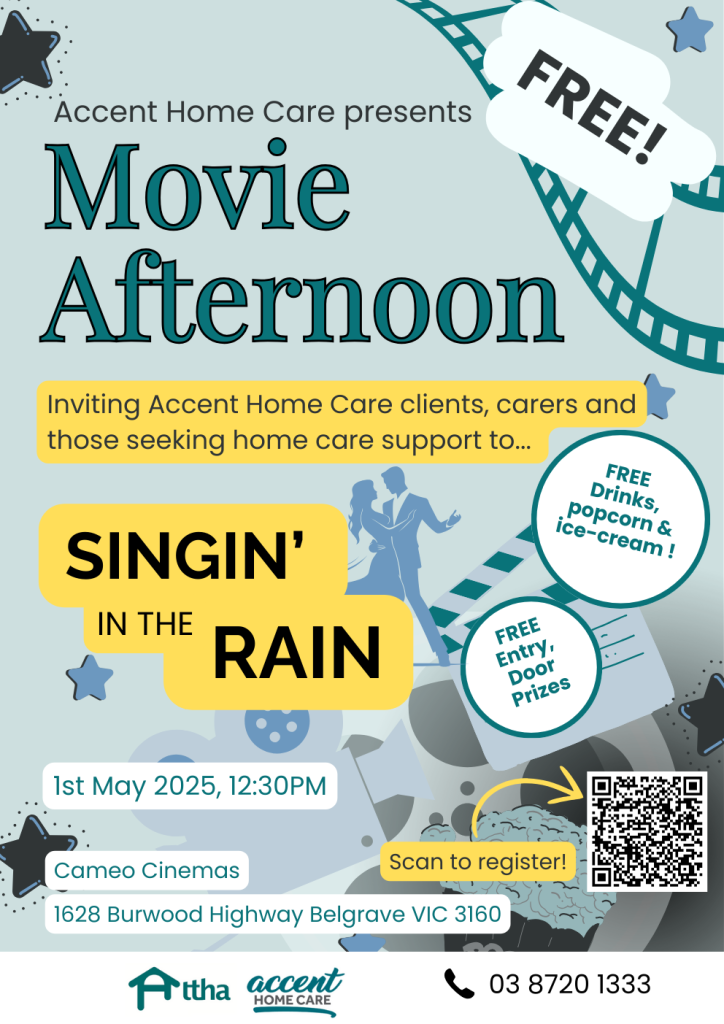 Singing in the Rain A4 Poster (1)